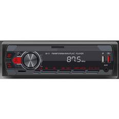 Autoradio 1DIN Med Bluetooth - CarvillZ M11 AUX/SD/USB - 4x 45W - Hurtig levering