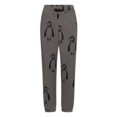 MINI RODINI Penguin Fleece Trousers |Grå |92/98