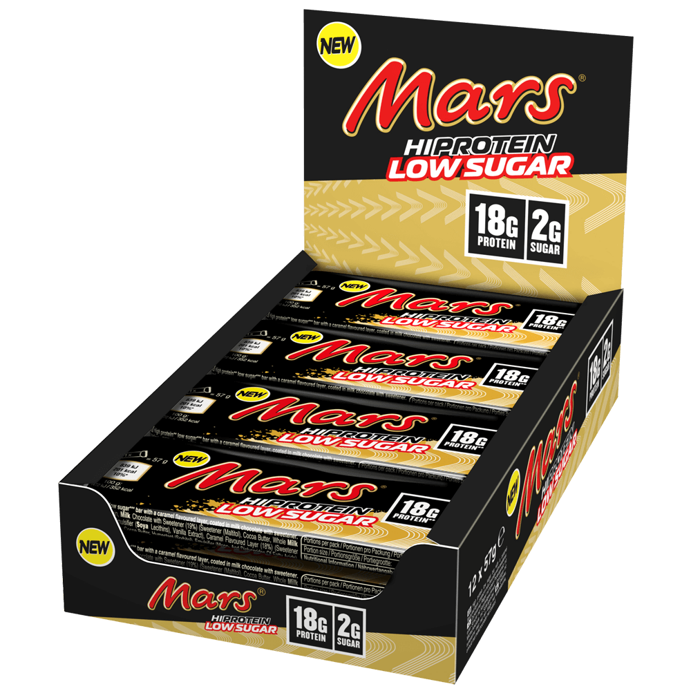 Mars Protein Mars Hi-Protein Low Sugar Bar - 10x57g. - Proteinbar.