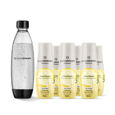 SodaStream 6-pack Elderflower + 1L Diskmaskinssäker Flaska Fuse