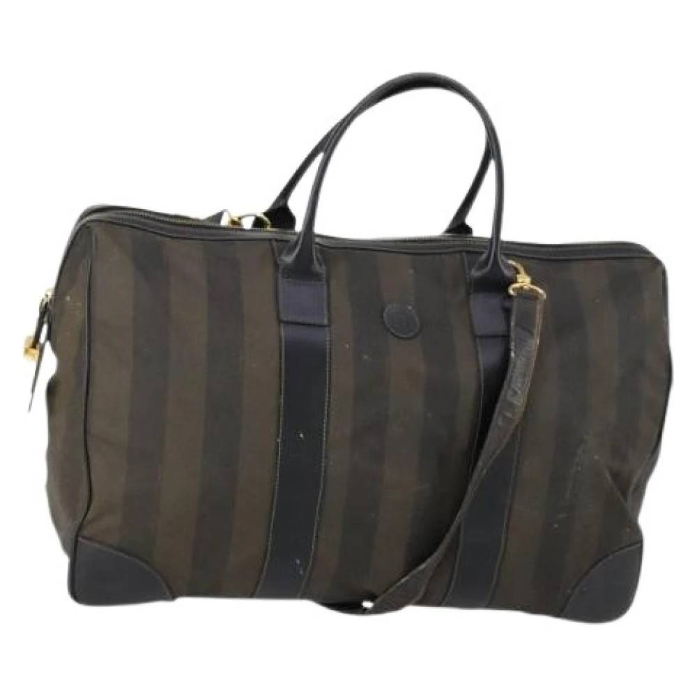 Fendi Vintage Pre-owned Plastic Weekendtaske - Vintage - Dame - Sort - ONE SIZE -