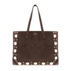 Valentino Garavani, Taske, Herre, Brun, ONE SIZE, Borse a Spalla Tote Bag