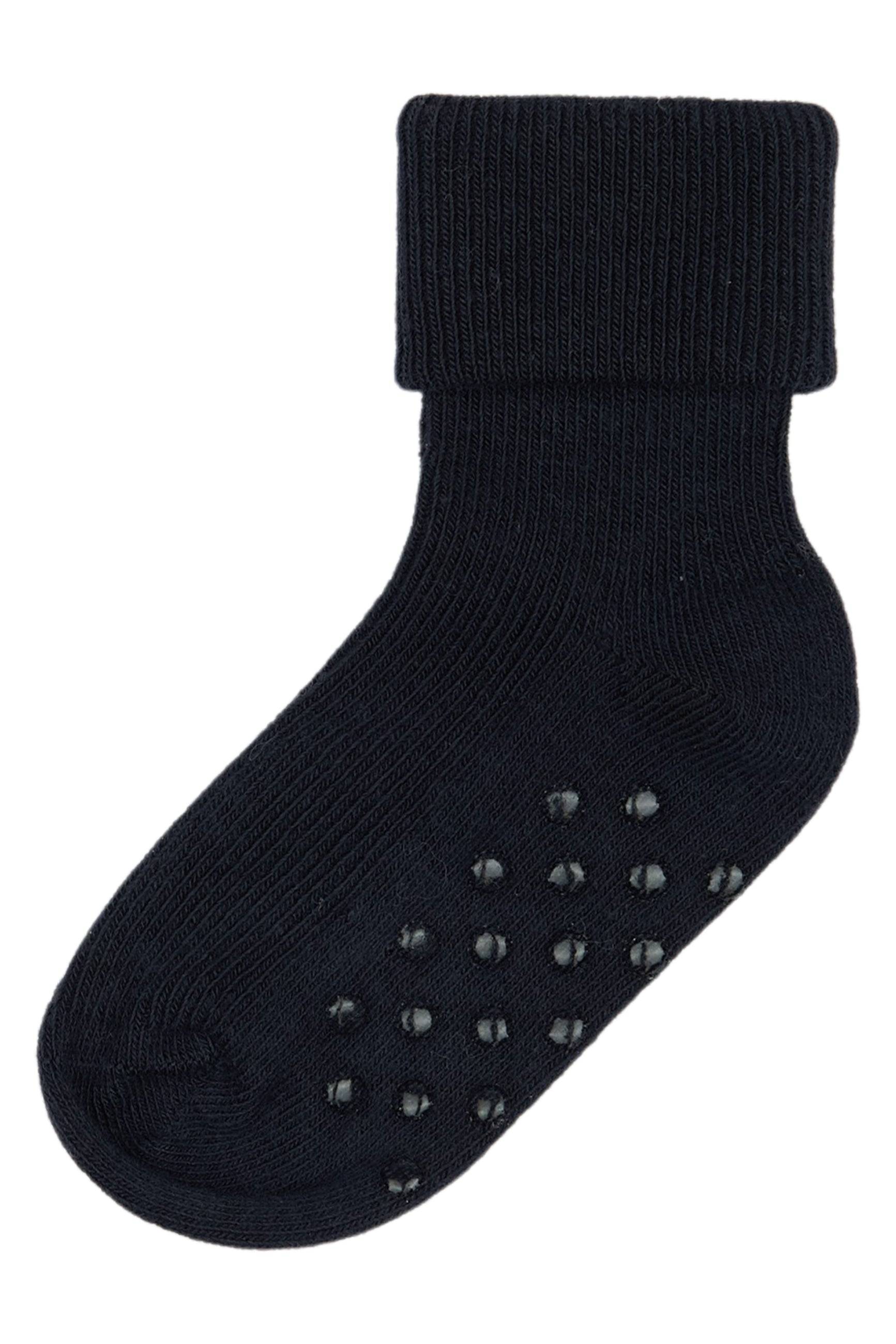 Kravlestrømper Bambus Baby, Navy, Minipop
