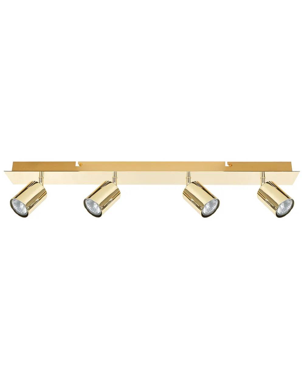 4 lys-spotlight TIGRIS Justerbar Metal Guld_795864