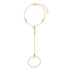 Just Wow Hand Chain, Gold