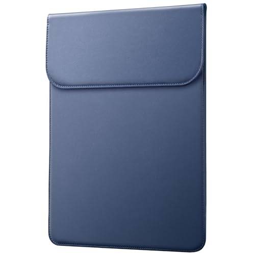 JETech Smal Laptopfodral för MacBook Neo (A18 Pro), MacBook Air 13-Tum (M2/M3/M4/M5) 2022-2026, MacBook Pro 13-Tum (M1/M2) 2016-2022, PU Läder Fodral (Marin)