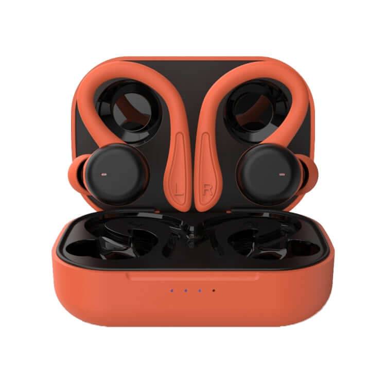 T40 TWS Wireless Bluetooth Earphones IPX6 Waterproof - Orange
