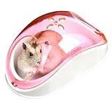 Hamster sandlåda - sandbadlåda för små gnagare, rengöringstillbehör | Bur hamster badtillbehör, skötseltillbehör | hamsterbur sandlåda
