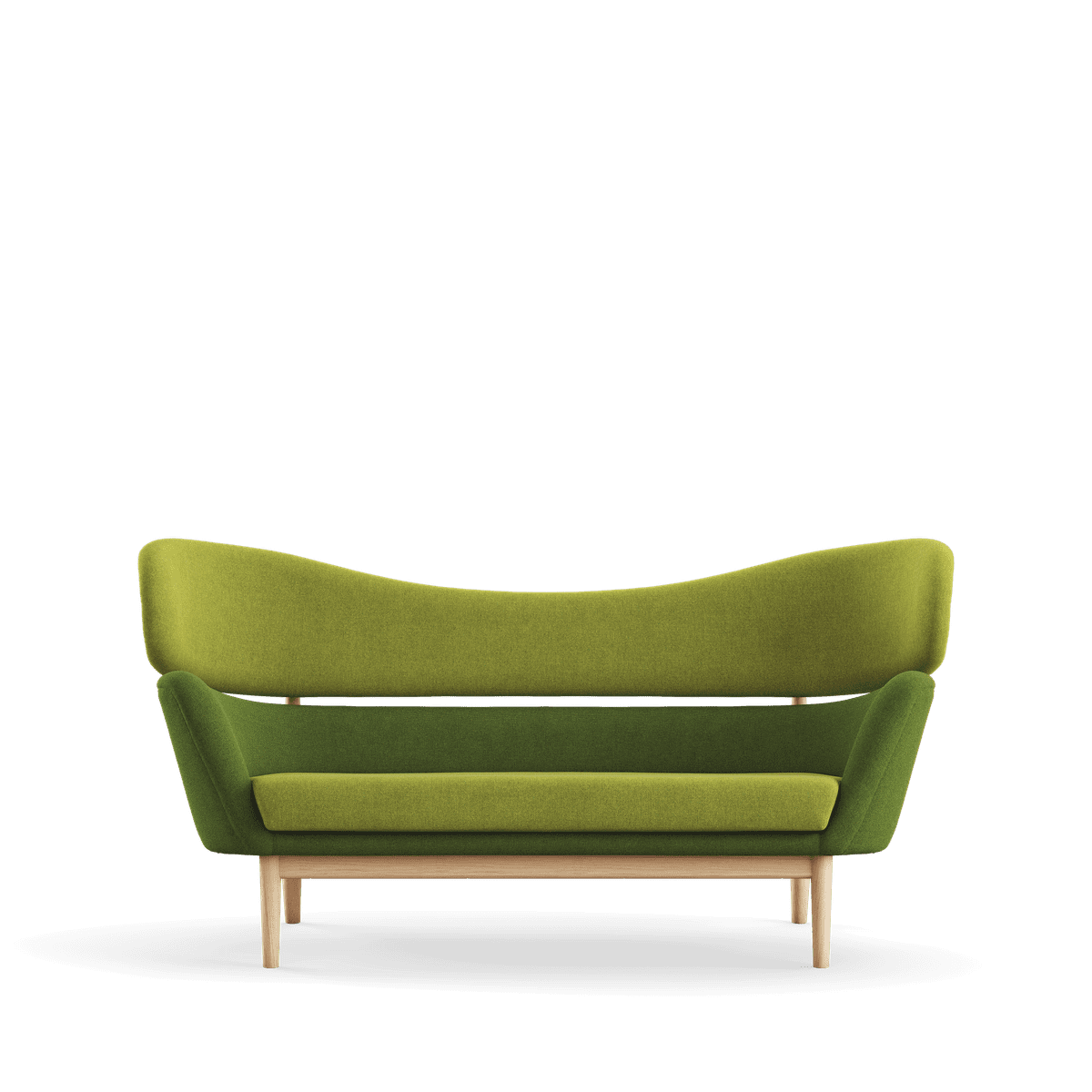 Baker sofa, eg klar olie af Finn Juhl Hallingdal 980 / 960 - Jacobsen Plus