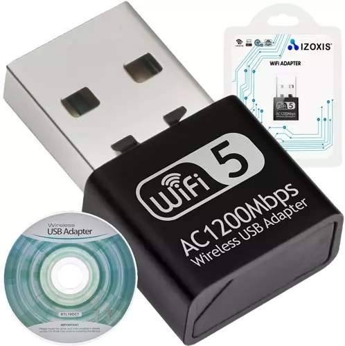 Kompakt WiFi-adapter Dual-Band för Laptop/Desktop