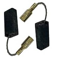 2 x kolborstar motorkol för Bosch POF 500 EA 0 603 261 703-750 överfräsar, ers. Art. 2 604 320 912, 5 x 8 x 19 mm