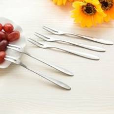 Rostfritt stål järn spade färgglad titan form dessert sked mat kaffe glass omrörning godis te sked