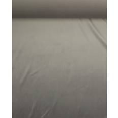 Grå - Blød velour til boligen - 100% Polyester