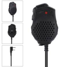 High Sensitivity Handheld Speaker Microphone Dual PTT for Baofeng Walkie Talkie UV-82 Series