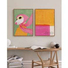 Happy Spirit Canvas Duo (30x40 cm)