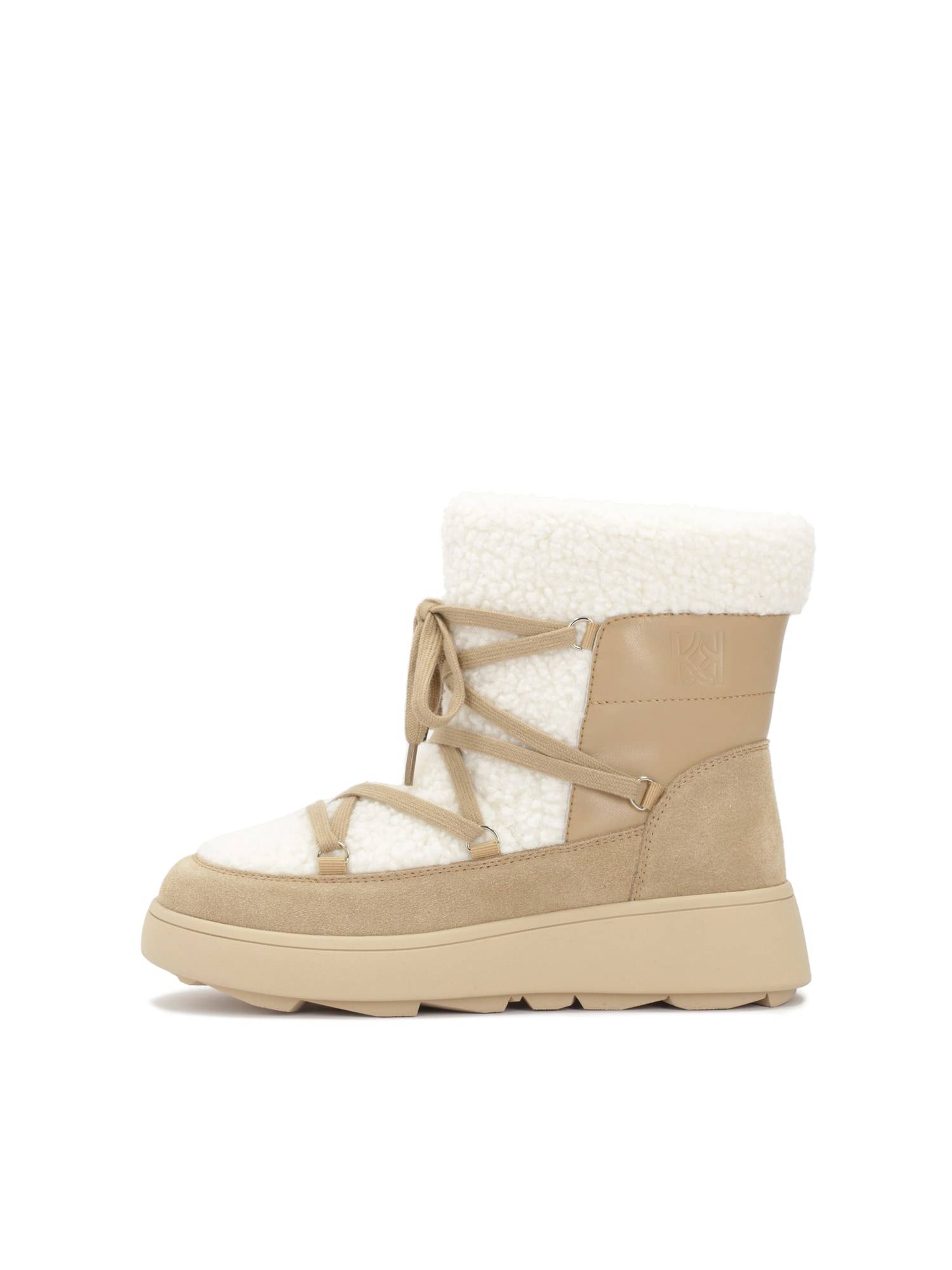Kazar Snöboots ljusbrun / vit