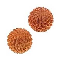FOMIYES 4 St massageboll trähantboll handbollsträning trädekorer massagerulle i trä verktyg hantverk handmassagetillbehör trä handbollar fotsulan hockey Fascia massageapparat kondition