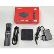 Best Q5 ATV UI Android Tv Box 4k android tv box Ip tv Dual Band Wifi 2GB 8GB Android 10 System 4k HD BT Voice remote control
