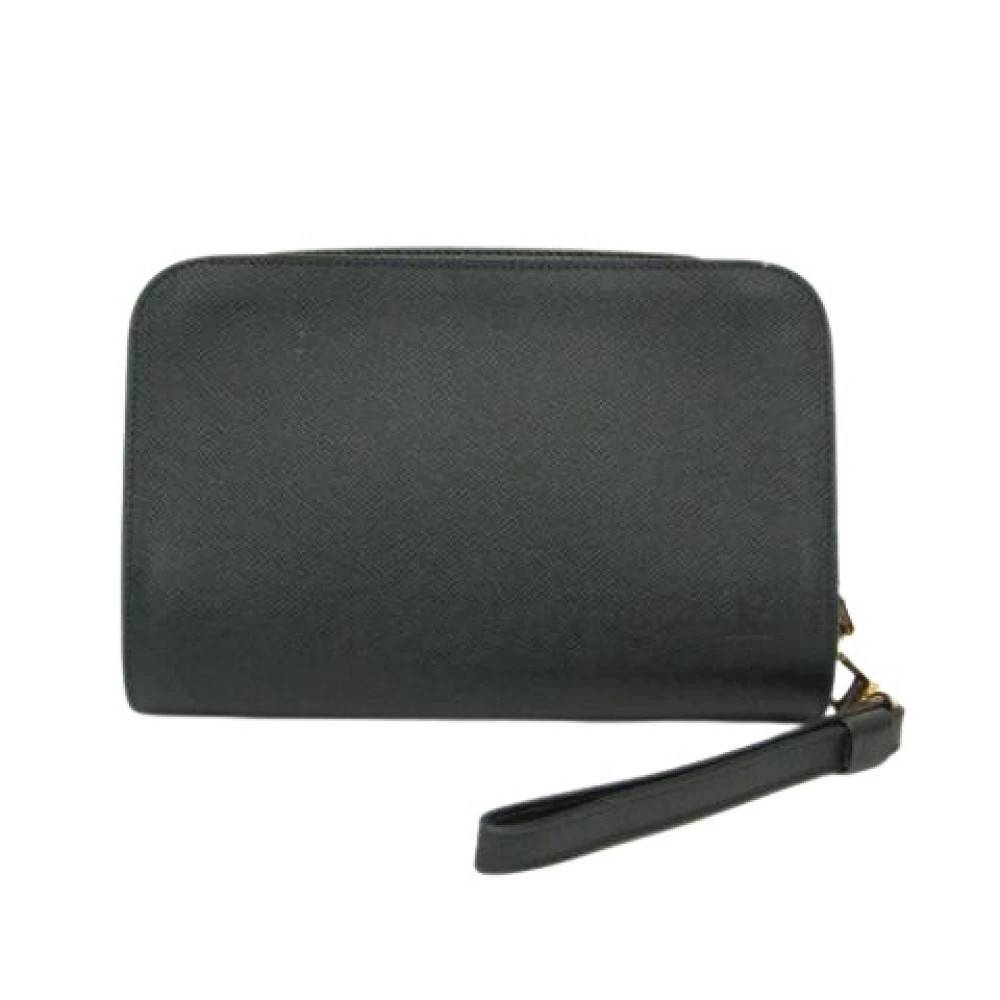 Louis Vuitton Vintage Pre-owned Baikal M30184 Clutch Taske - Vintage - unisex - Sort - ONE SIZE - Læder