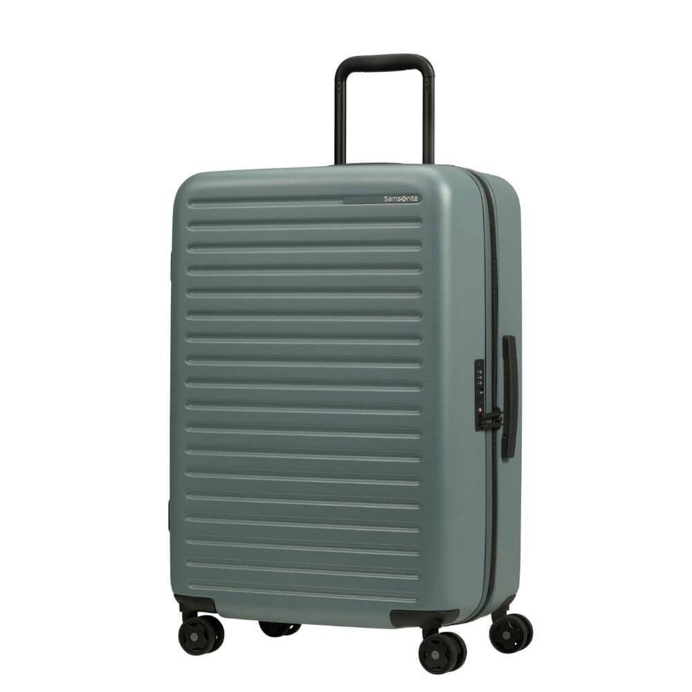 Samsonite Restackd Mellanstor med 4 hjul – 68cm Green
