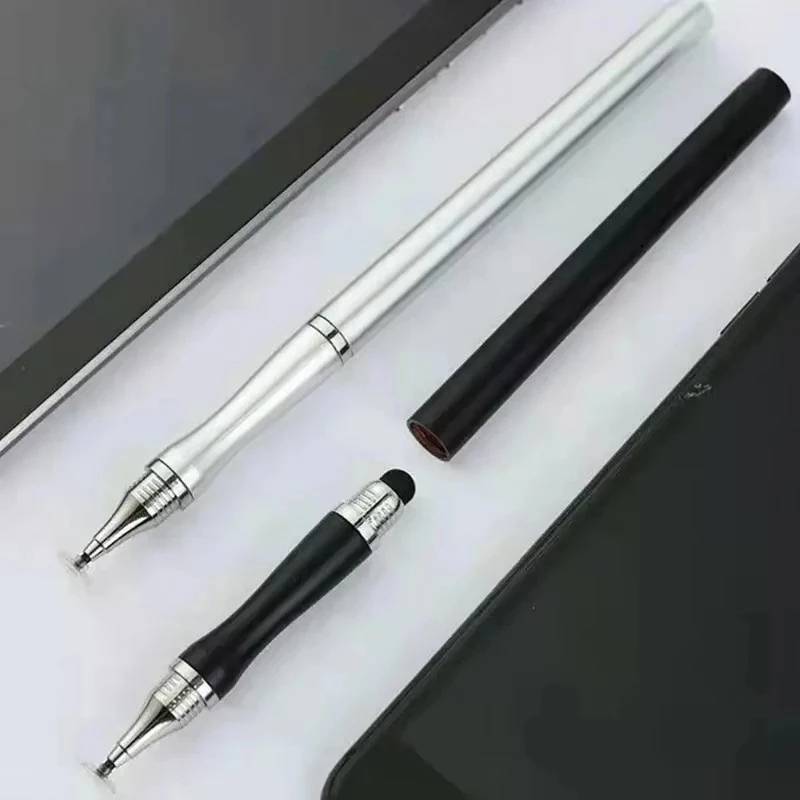 1/2/4pcs 2in1 Stylus Pen Universal Drawing Tablet Capacitive Screen Touch Pens for Mobile Android Phone Smart Pencil Accessories