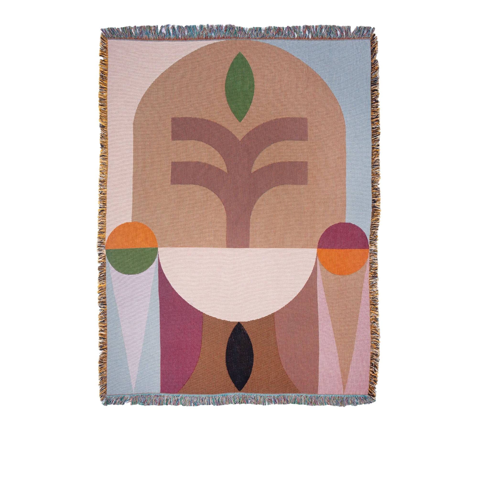 Slowdown Studio - Conway Throw - Tæpper og plaider - Berenice Hernández Castro - Flerfarvet - Bomuld