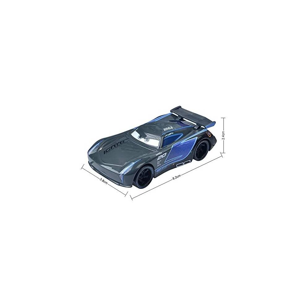 Disney Pixar Cars3Chick Hicks Politi McQueen Mater Fabulous Hudson Støbt Metallegering Modelbillegetøj til Drenge (Farve: Chick Hicks) Jackson Storm