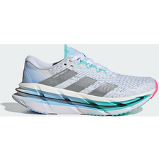 Adidas Adidas Adistar Byd Skor Löparskor Cloud White / Silver Metallic / Flash Aqua - UK 4.5