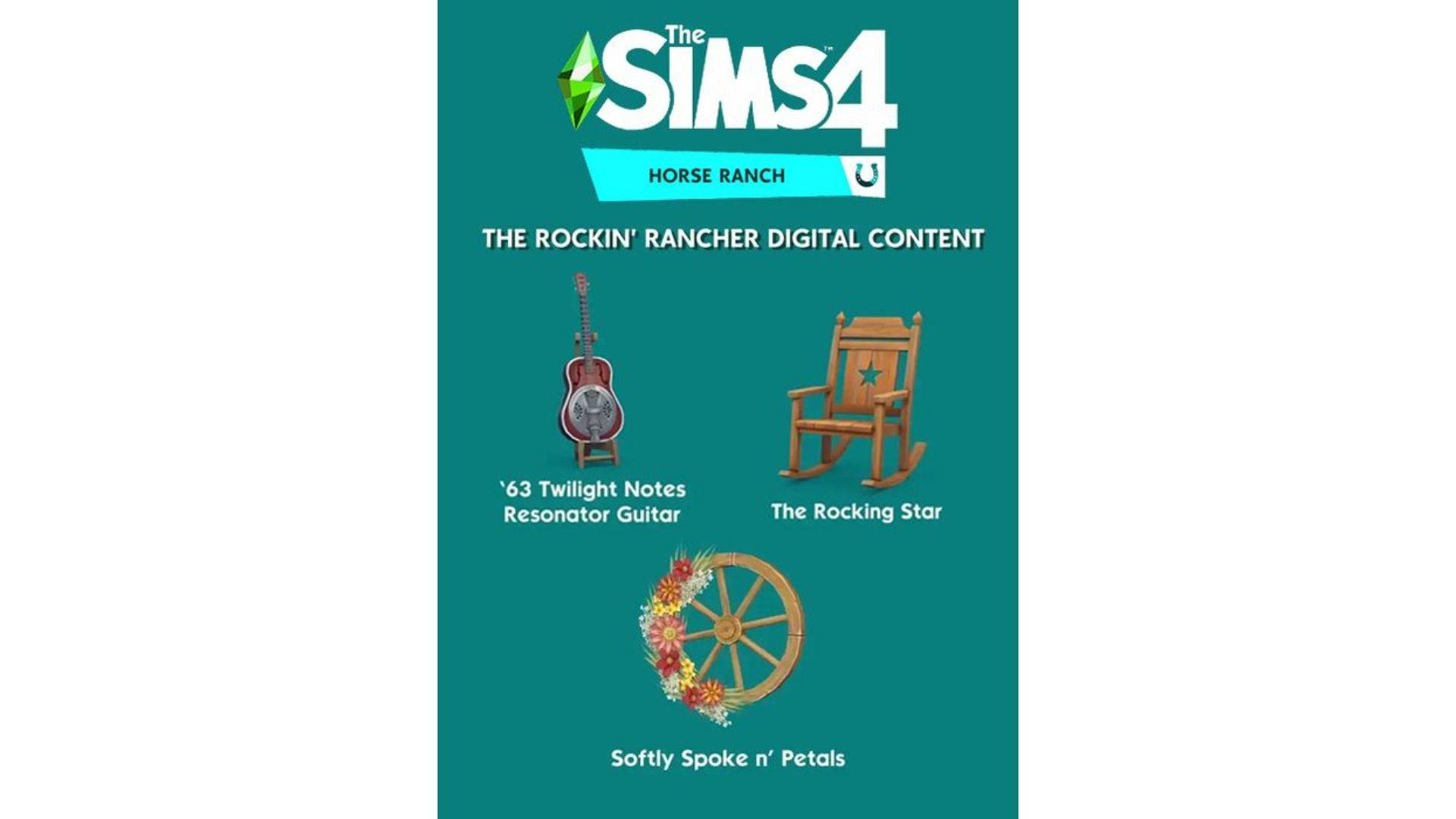 The Sims 4 - Horse Ranch - Rockin' Rancher DLC Origin (EA App / PC) – EA Origin / Region free