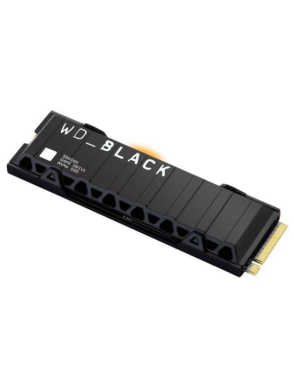 SANDISK WD Black SN850X SSD - 8TB - M.2 2280 - PCIe 4.0 - Med køleprofil