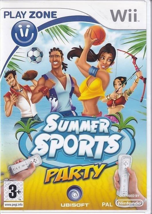 Summer Sports Party - Nintendo Wii (B Grade) (Genbrug)