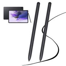2 Stück Galaxy Tab S7 FE S Pen Ersatz-Eingabestift für Samsung Galaxy Tab S7, Tab S7 FE SM-T730, SM-T733, SM-T736B, Schwarz