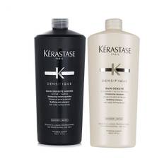 Kérastase Densifique Bain Densite Homme 1000ml + Bain Densite Shampoo 1000ml