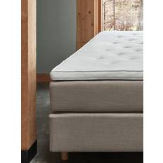 Mille Notti Elena Mattress Topper White Stretch Fabric