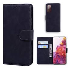 Samsung Galaxy S20 FE / S20 FE 5G - Læder pung / cover - Sort