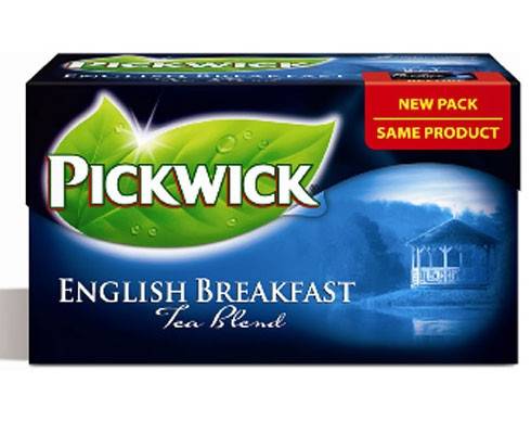 Pickwick English Breakfast, svart te 12 x 20st