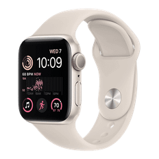 Apple Watch SE 2022 - Aluminium/Sport Band 40mm / Nyskick / Starlight