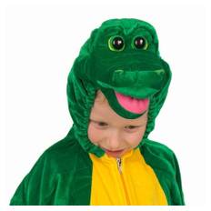 Børnekostume Krokodille (116 cm)