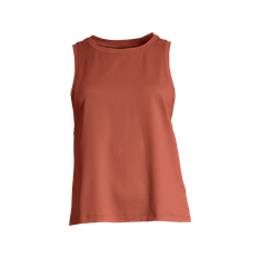 Iconic Loose Tank - Burnt Sienna Red