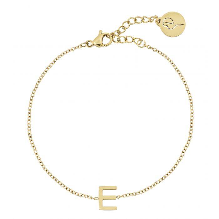 Edblad Letter Armband A-Ö Guld - W
