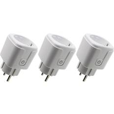 Prokord Smart Home Wifi Socket 16a 3-pack