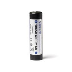 Keeppower 18650 3,6 volt litiumjonbatteri 4000 mAh med skyddskrets