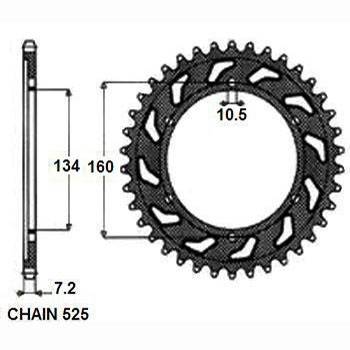 SUNSTAR 1-4633-42 Drev