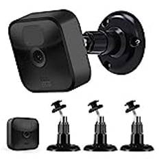 Blink Outdoor Halterung (3rd & 4th Gen), Sonomo Verstellbare Wandhalterung Halter für die Blink Outdoor Kamera & Blink Indoor Sicherheitskamera System Zubehör (Schwarz, 3 Pack)