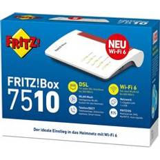 WLAN 600Mbit AVM FRITZ!Box 7510 bis 300Mbit Anschluß 2,4GHz