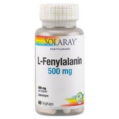 Solaray L-Fenylalanin, 60 kapsler