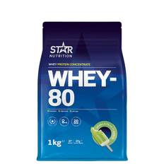 Whey-80 Vassleprotein 1 kg Vanilla Pear