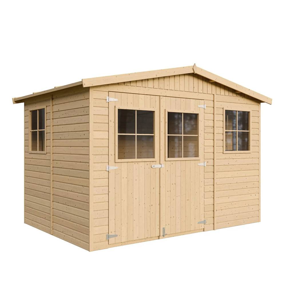 Trädgårdsförråd 303 × 199 cm – 6 m²