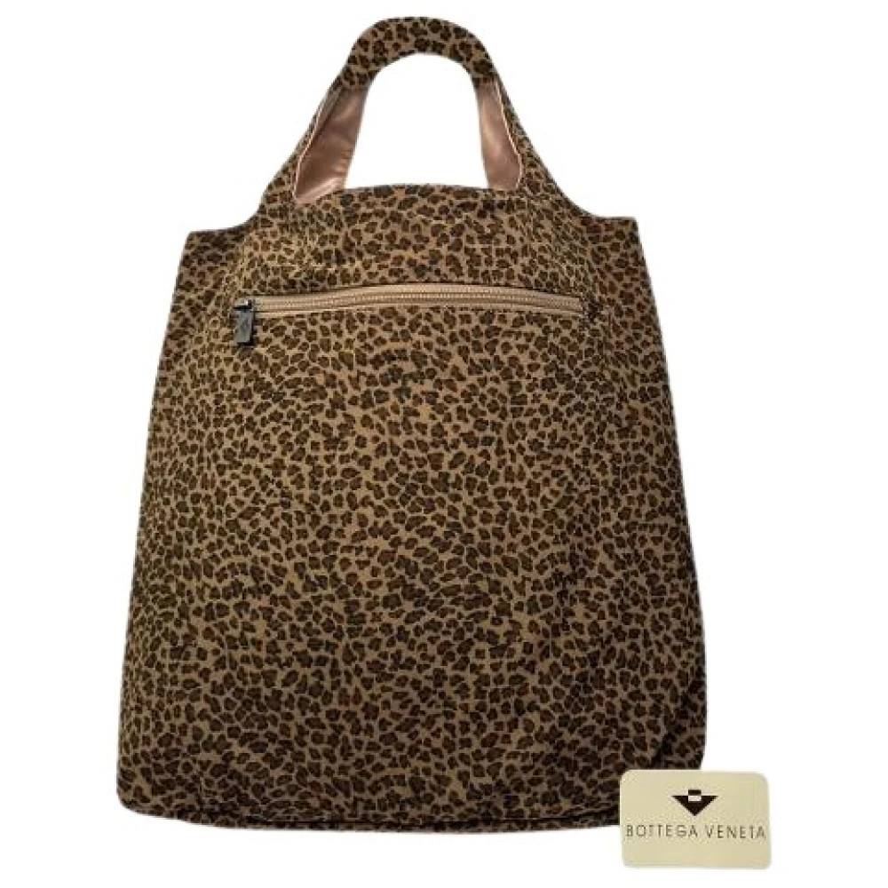Bottega Veneta Vintage Pre-owned Tote Bag - Vintage - Dame - Brun - ONE SIZE - Bomuld