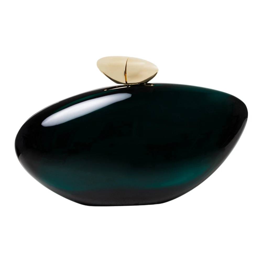Benedetta Bruzziches Ariel/A Taske - Satisfaction - Tasker - Dame - Grøn - ONE SIZE - Satin